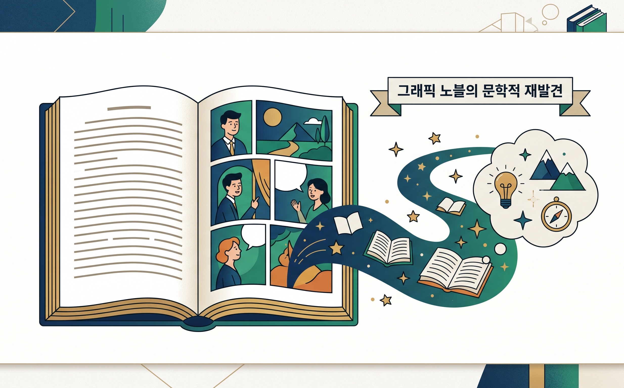 그래픽 노블의 세계: 만화가 단순한 오락을 넘어 '문학'이 되는 순간